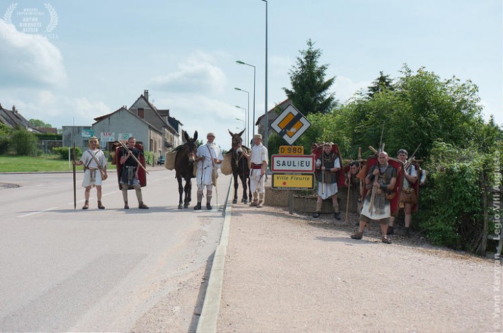 arrivée à Saulieu