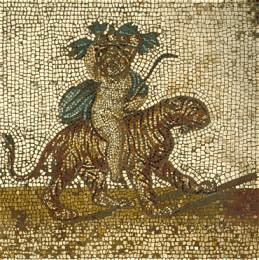 mosaïque calendrier - tigre